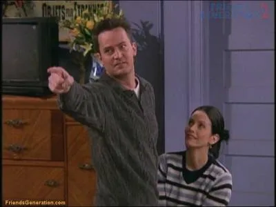 Que dsigne Chandler sur la photo ?