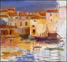 Ce grand peintre de portraits et de paysages est l'auteur de ce ' Port de Martigues ' en 1888 :