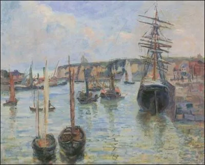 Qui a peint ' Le port de St Adresse ' ?