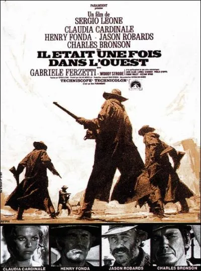 Il tait une fois dans l'Ouest est un film de Sergio Leone avec une inoubliable musique d'Ennio Morricone. Ce film mythique peut tre qualifi de :
