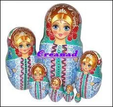Ces poupes sont creuses et elles se rangent les unes dans les autres, de la plus petite  la plus grande. Ce sont des... .