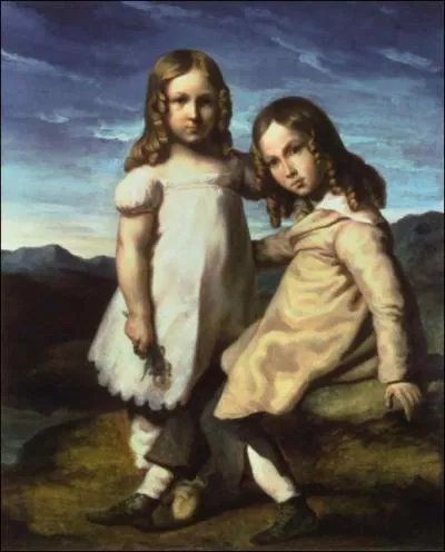 'Double portrait des enfants Dedreux'