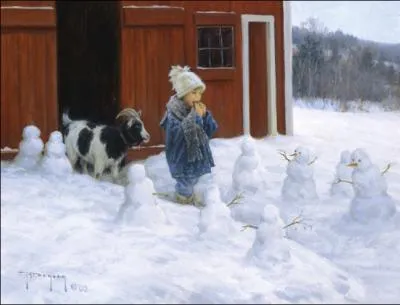 Et, qui sait, si on y croit assez, le lendemain matin, on trouvera comme cette petite fille...