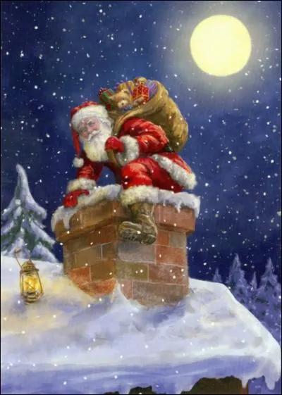 Il est de tradition, pour le Pre Nol, d'entrer dans les maisons par un endroit assez inconfortable pour qui n'a pas son exprience ?