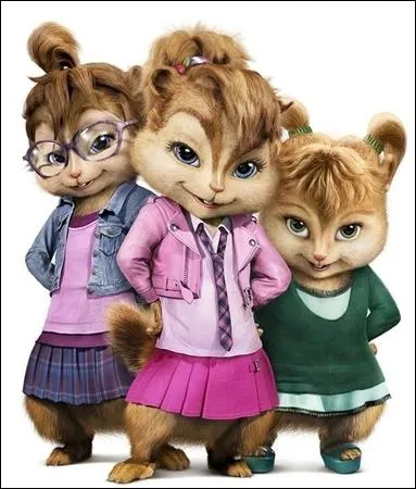 Comment s'appellent les copines des Chipmunks ?