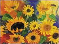 Des tournesols  foison, qui sont l'oeuvre de ?