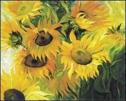 Voici des tournesols, encore, qui les a peints ?
