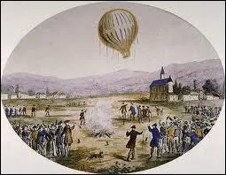 Quelle est la date du premier vol d'un tre humain (grce  l'invention des frres Montgolfiers) ?