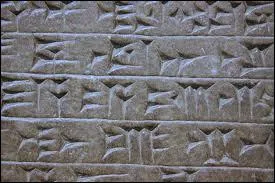 Par convention, on considre que la Prhistoire a pris fin  l'apparition de l'criture vers 3400 av J-C. O l'criture est-elle ne (en premier lieu) ?