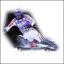 Un champion du monde spcialiste du slalom :
