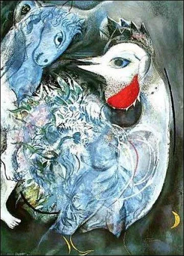 Qui a peint cette poule ?