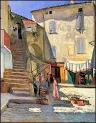 Qui a reprsent la place aux herbes de St Tropez ?