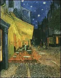 Qui a reprsent une terrasse de caf sur la place du forum la nuit  Arles ?