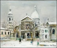 Qui a reprsent la place St Pierre de Montmartre ?