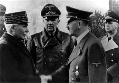 Quels taient les buts de l'entrevue de Ptain et Hitler,  Montoire, qui entranera l'instauration du rgime de Vichy ?