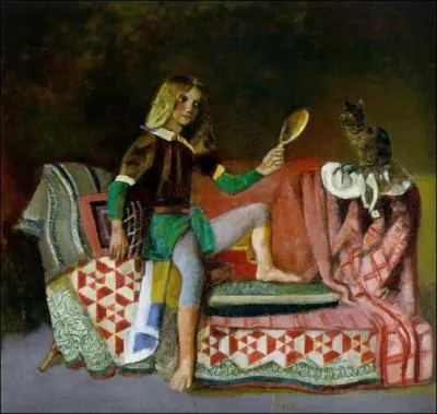 Qui a peint Le chat au miroir ?