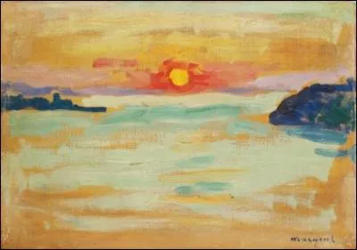 Qui a peint Coucher de soleil ?