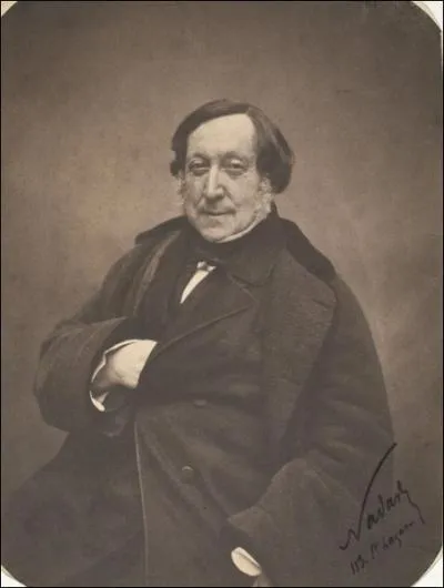 Compositeur italien, n le 29 fvrier 1792, qui est l'auteur de l'opra 'La Pie voleuse'.