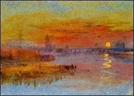Qui a peint ville et fleuve au coucher du soleil ?
