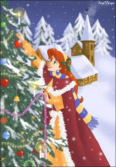 Qui est dguis en Pre Nol ?