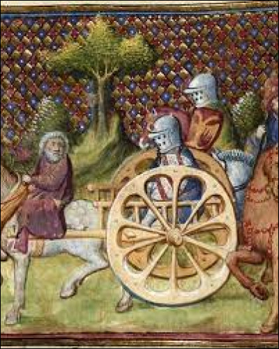 Se développe également le thème de l'amour courtois et de l'idéal chevaleresque. Qui est l'auteur de " Lancelot ou le chevalier de la charrette" (1181) ?