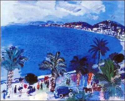 Qui a peint La Baie des Anges ?