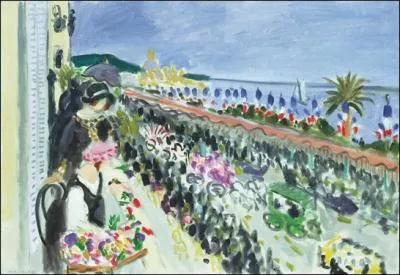 Qui a peint Festival des fleurs Nice ?