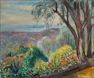 Qui a peint Vue de Nice ?