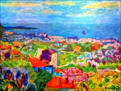 Qui a peint Cannes vue du Cannet ?