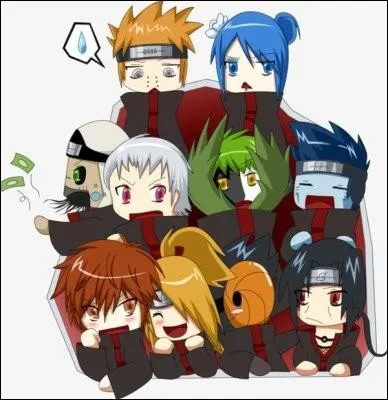 Qui est  gauche de Deidara (votre point de vue) ?