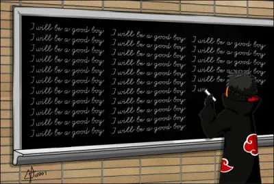 Un peu d'anglais : Tobi crit au tableau 'I will be a good boy', qu'est-ce que cela veut dire ?