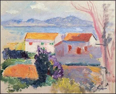 Qui a peint La ferme brunette  Saint Tropez ?