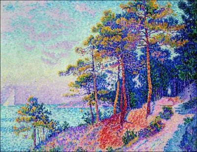 Qui a peint Bord de mer, le sentier de douane, Saint Tropez ?