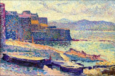 Qui a peint Le port de pche  Saint Tropez ?