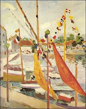 Qui a peint Le 14 juillet  Saint Tropez