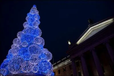 Encore un trs joli sapin de ville compos de ?