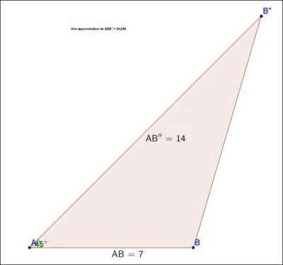 Quelle est cette figure (les longueurs sont en centimtre) ?