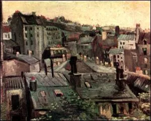 Qui a peint Vue sur les toits  Paris ?