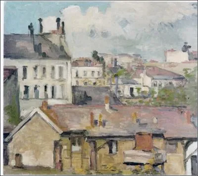 Qui a peint Les Toits [1887] ?