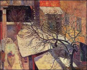 Qui a peint Paris dans la neige ?