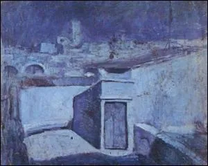 Qui a peint Les toits de Barcelone au clair de lune ?