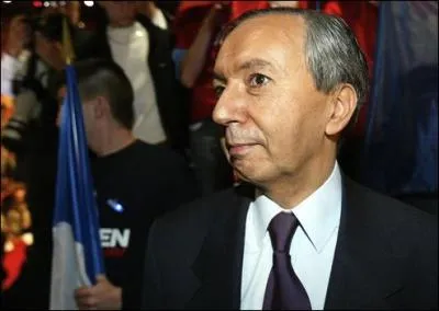 Il s'est prsent en 2002