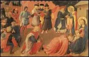 Ce moine peintre a souvent reprsent cet pisode de l'Evangile de Matthieu. Cette adoration a t ralise vers 1450 par :