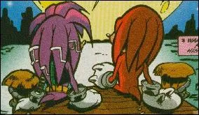 C'est la petite amie de Knuckles :