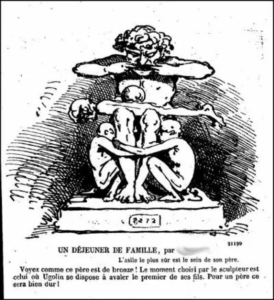 Caricature de Bertall au Salon de 1863