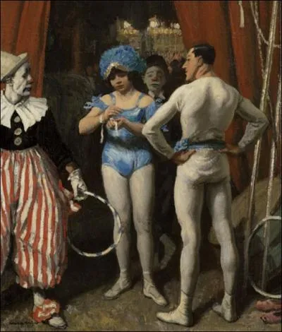 Qui a peint Personnages du Cirque ?