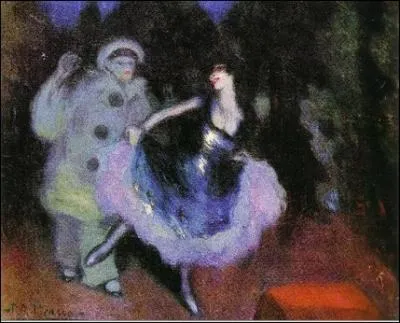 Qui a peint Pierrot et Colombine, 1900 ?