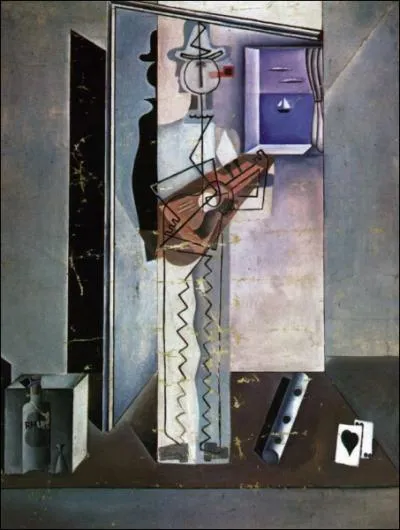 Qui a peint Pierrot jouant de la guitare (1925) ?