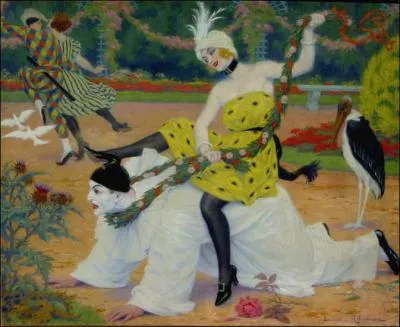 Qui a peint Pauvre Pierrot 1915 ?