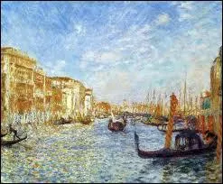 Qui a reprsent le grand canal de Venise ?